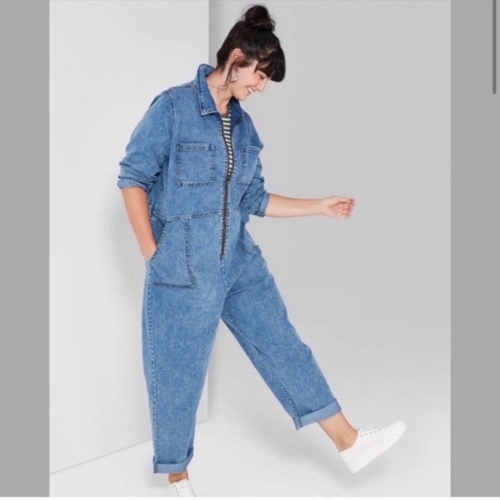 Wild Fable Denim Jumpsuit